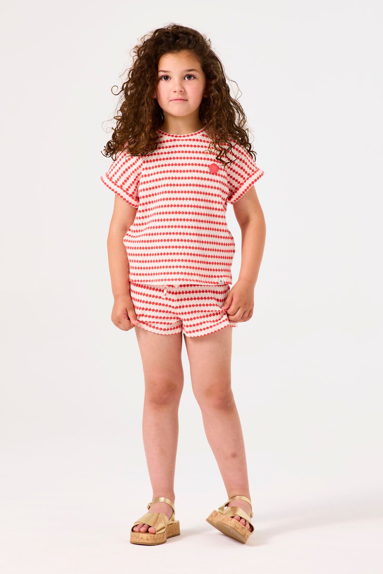 Garcia - Red & white T-shirt