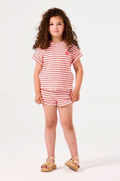 Garcia - Red & white T-shirt