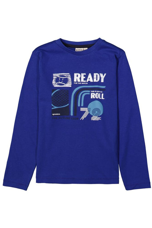 Garcia - Blue long sleeve