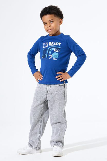 Garcia - Blue long sleeve