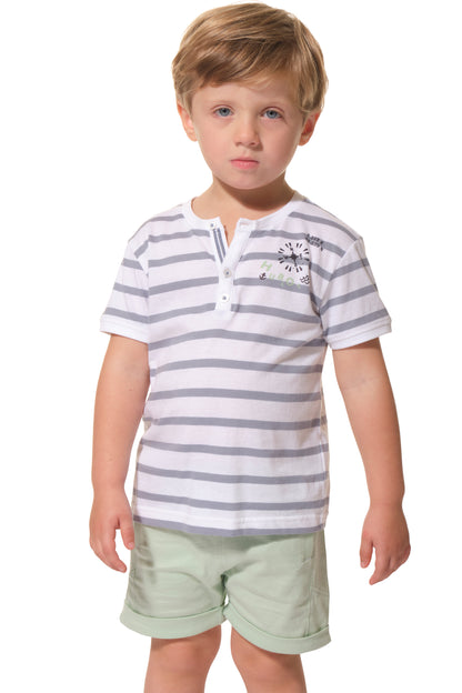 Hublot - T-Shirt Riscas Marine