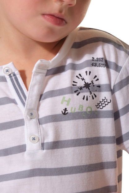 Hublot - T-Shirt Riscas Marine