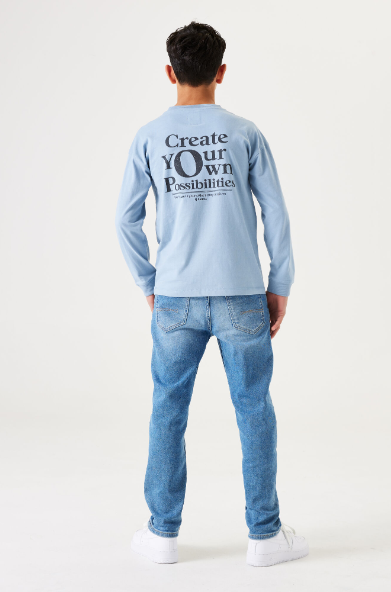 Garcia - Longsleeve Light blue