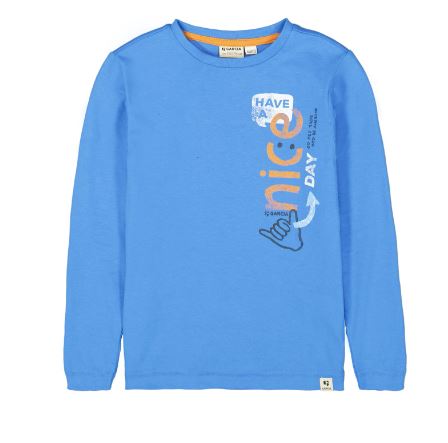 Garcia - Longsleeve Nice Day azul