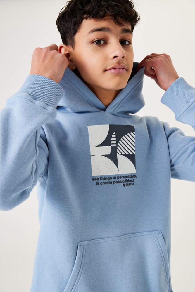 Garcia - Light blue hoodie