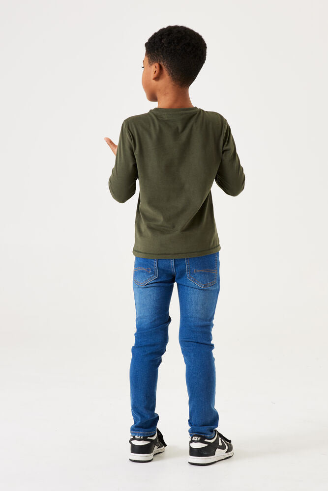 Garcia - Dark green longsleeve